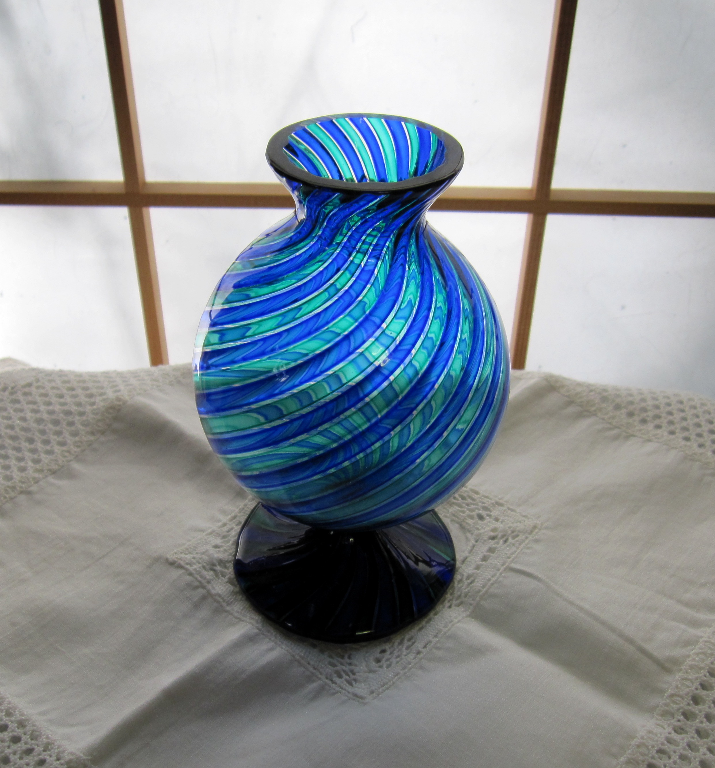 激安通販新作 フラワーベース 花瓶 murano ムラノガラス - 花瓶